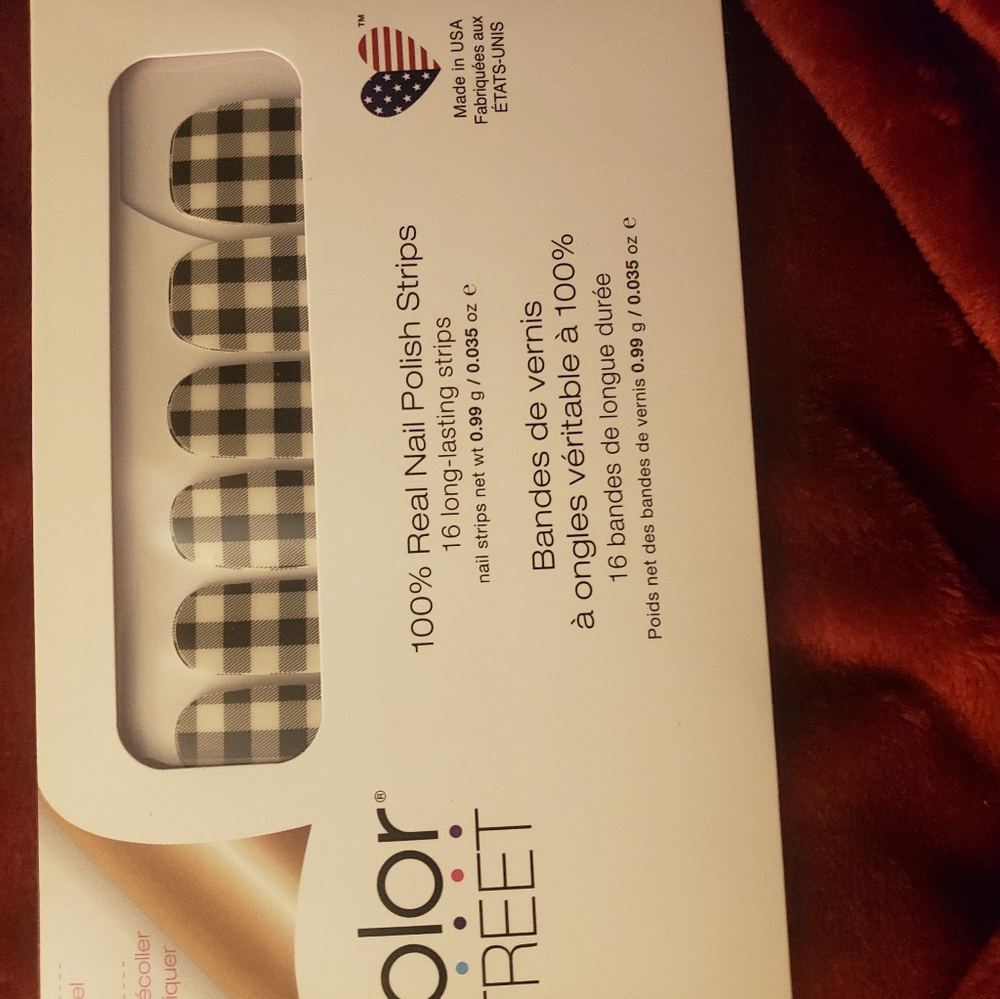 Color Street plaid about you